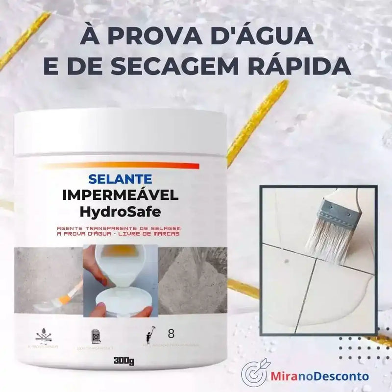 Selante de Isolamento Impermeável HydroSafe (COMPRE 1 E LEVE 2 + PINCEL DE BRINDE)